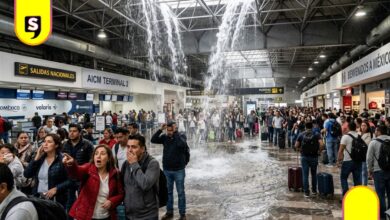 Cascadas en el AICM