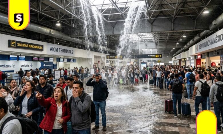 Cascadas en el AICM