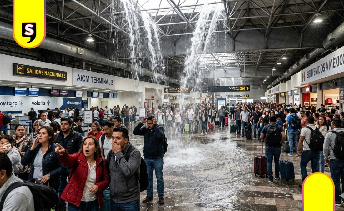 Cascadas en el AICM