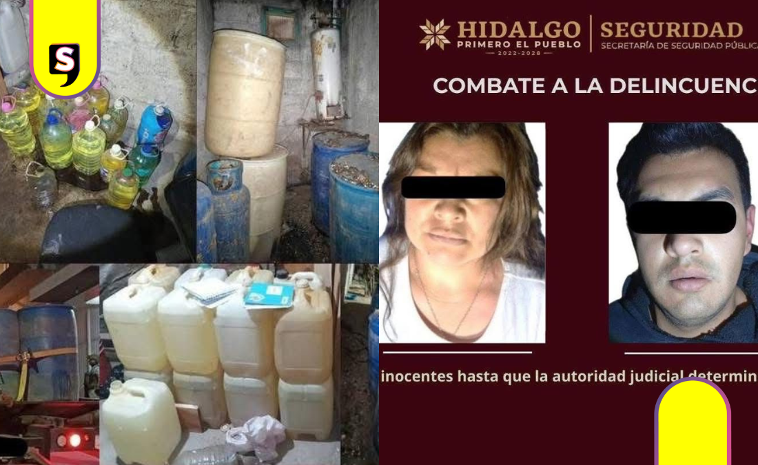 Golpe al huachicol en Tulancingo: caen dos personas