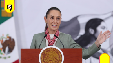 Sheinbaum comunica al Senado salida a Barcelona