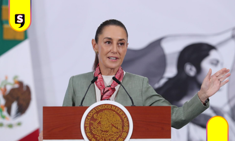 Sheinbaum comunica al Senado salida a Barcelona