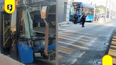 Impacto de trolebús en La Covadonga deja 20 lesionados