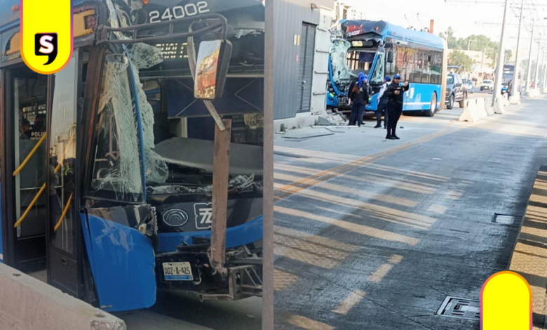 Impacto de trolebús en La Covadonga deja 20 lesionados