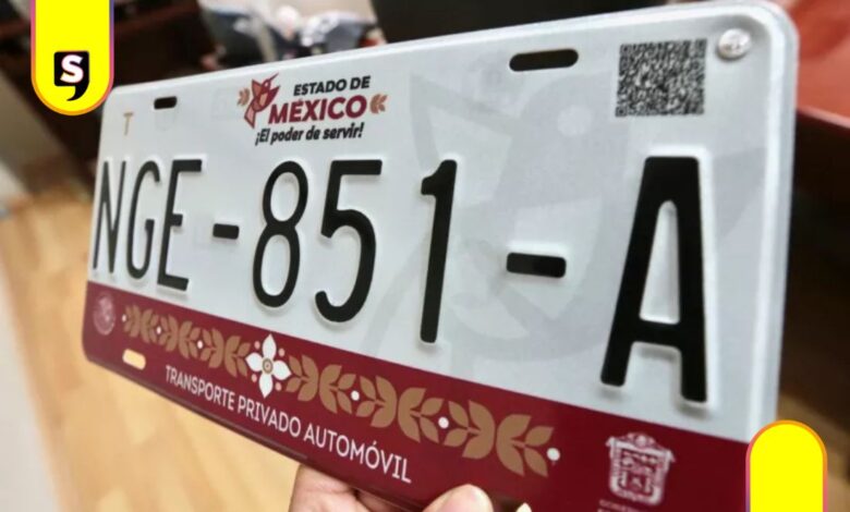 Reemplacamiento 2026 en Edomex