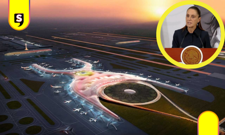 Sheinbaum cancelación del aeropuerto de Texcoco