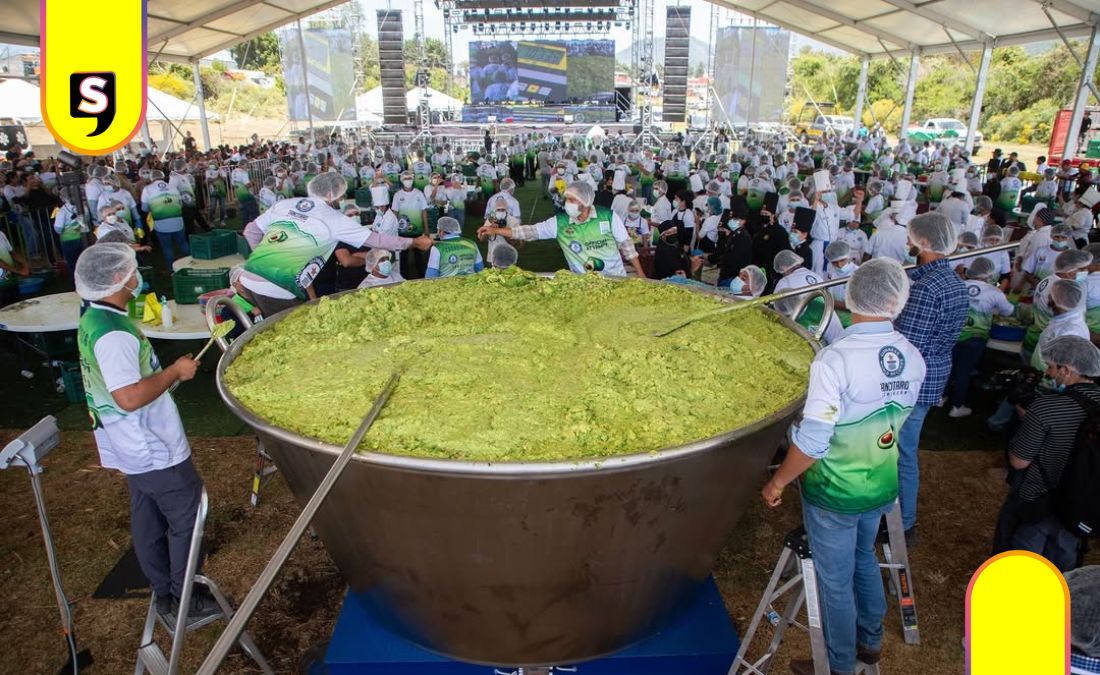 Tancítaro guacamole récord Guinness