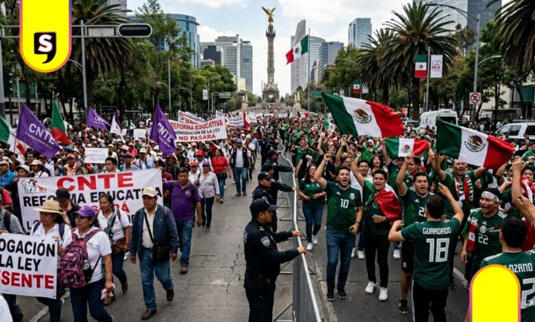 protestas de la CNTE en mayo