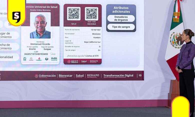 registro para la Credencial de Salud en abril