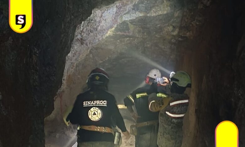trabajador mina Santa Fe
