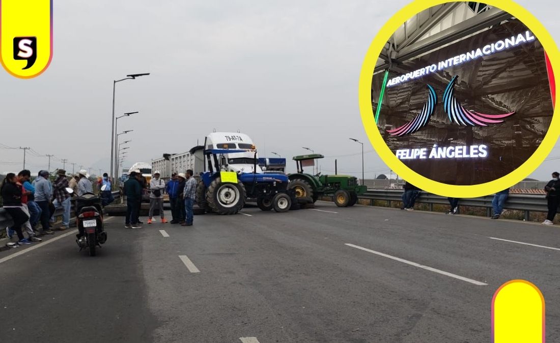 Bloqueo en el AIFA 30 horas