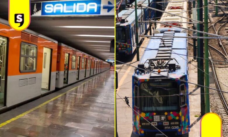 Línea 2 del Metro y el Tren Ligero