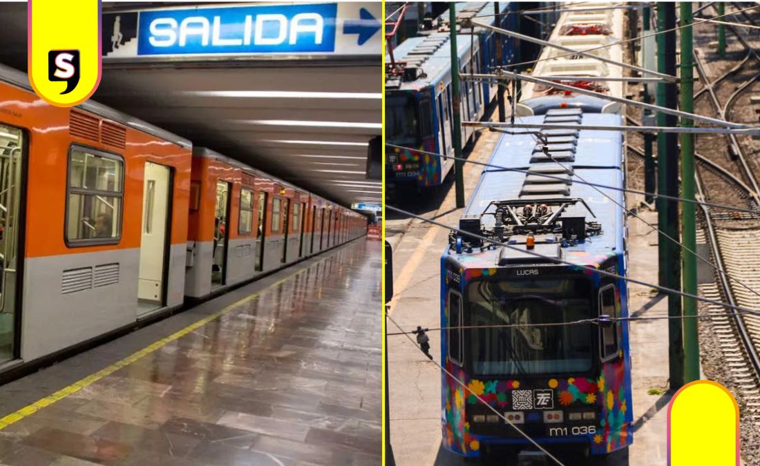 Línea 2 del Metro y el Tren Ligero