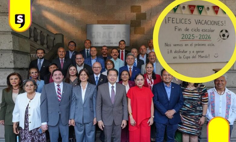 Mario Delgado calendario 2026