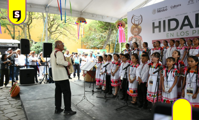 El Coro Monumental Infantil de Tulancingo llega a Los Pinos