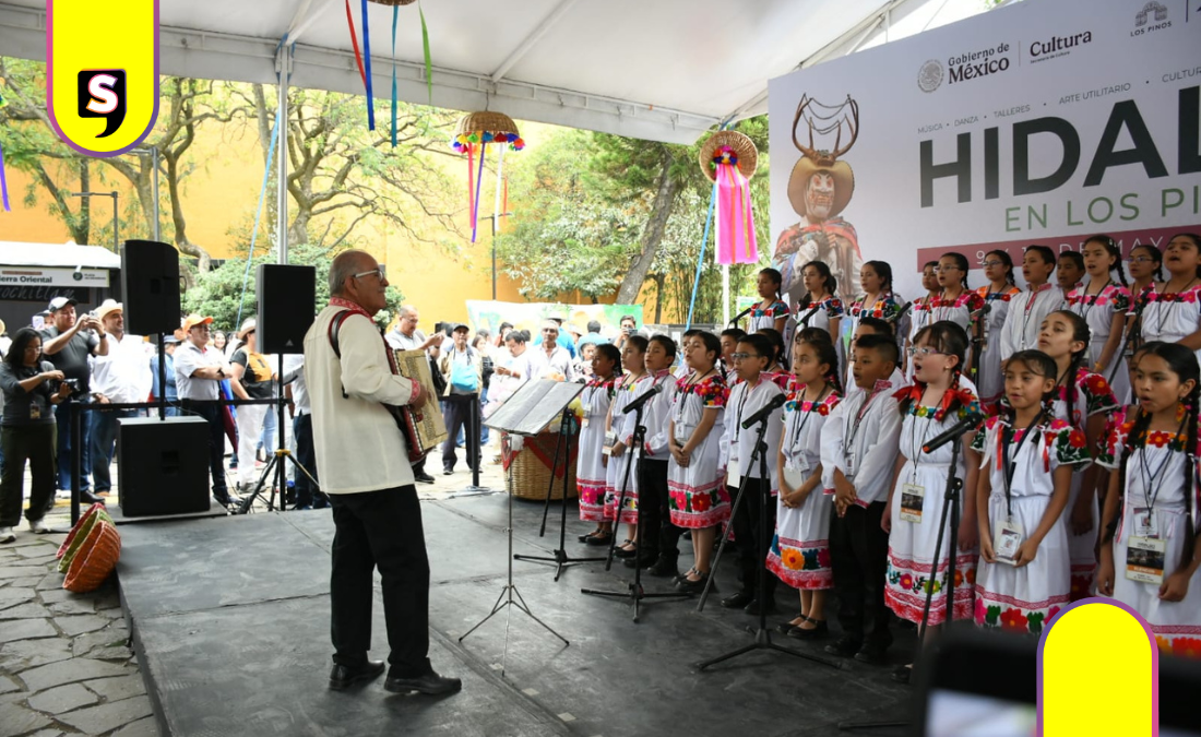 El Coro Monumental Infantil de Tulancingo llega a Los Pinos