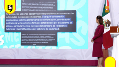 Sheinbaum niega operaciones de CIA en México