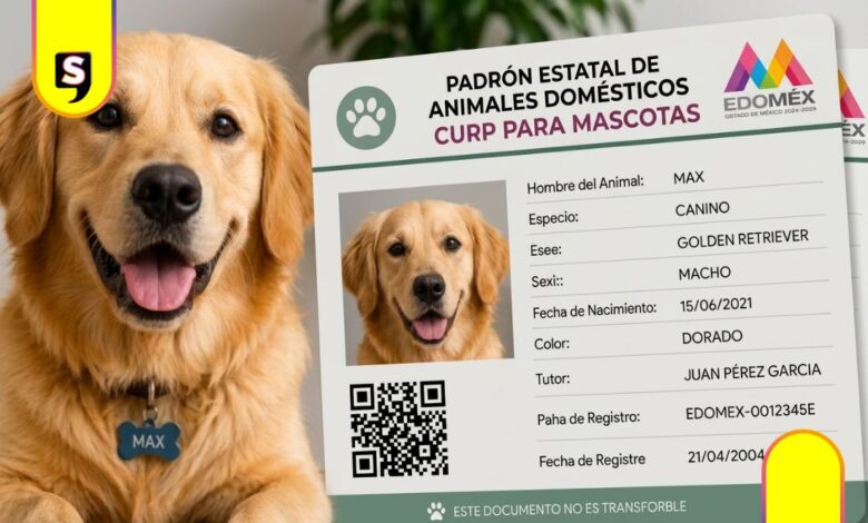 Registro de mascotas Edomex