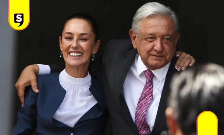 Sheinbaum AMLO en Palenque