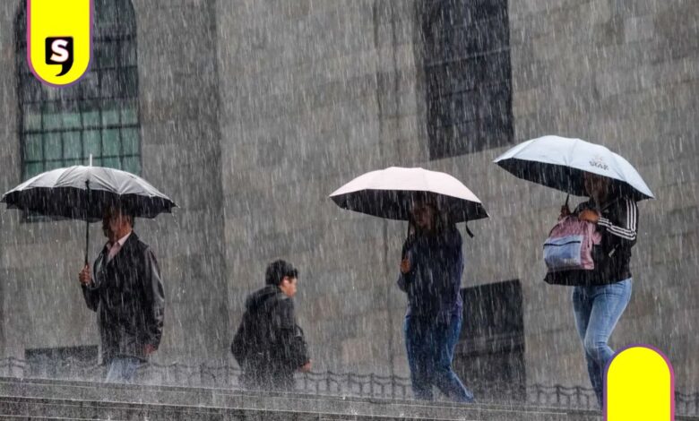 Temporal de lluvias en CDMX