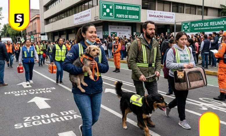 mascotas Simulacro Nacional 2026