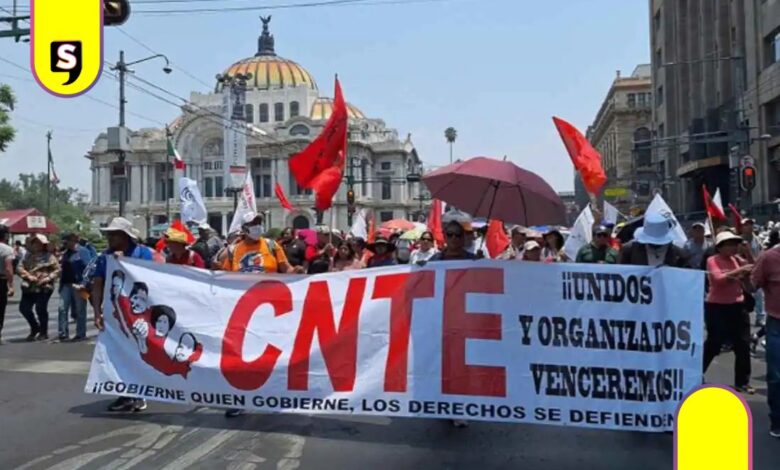 paro nacional de la CNTE