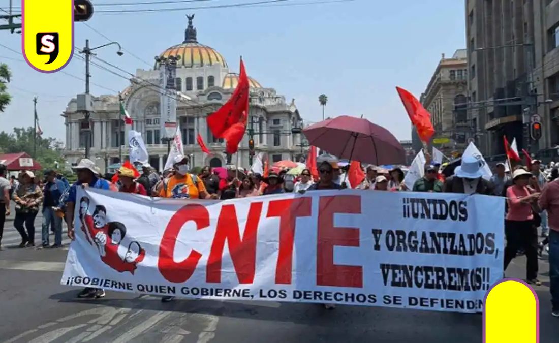 paro nacional de la CNTE