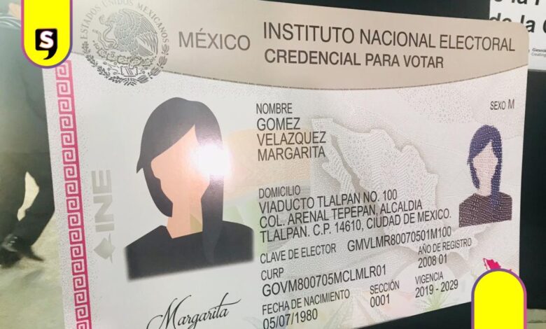INE credencial para votar