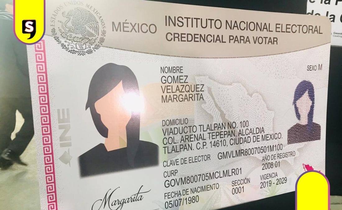 INE credencial para votar