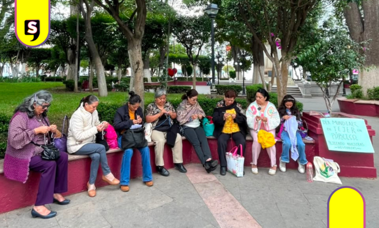 Tejido colectivo toma Tulancingo para promover derechos