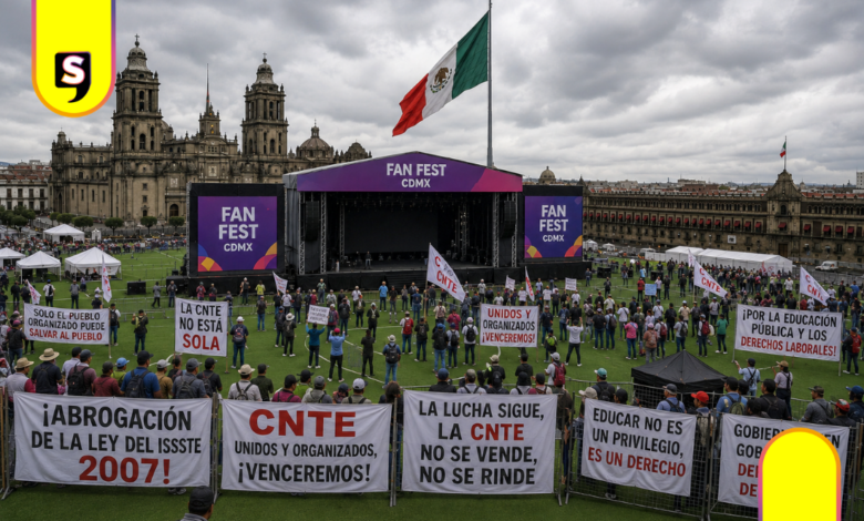 Sheinbaum descarta Fan Fest en Zócalo para Mundial