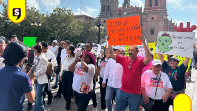 Protestan contra Ley Serrano en San Luis Potosí