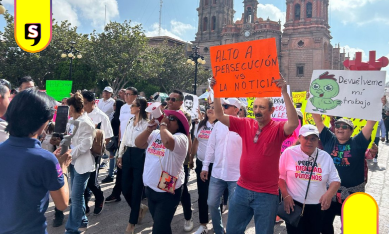 Protestan contra Ley Serrano en San Luis Potosí