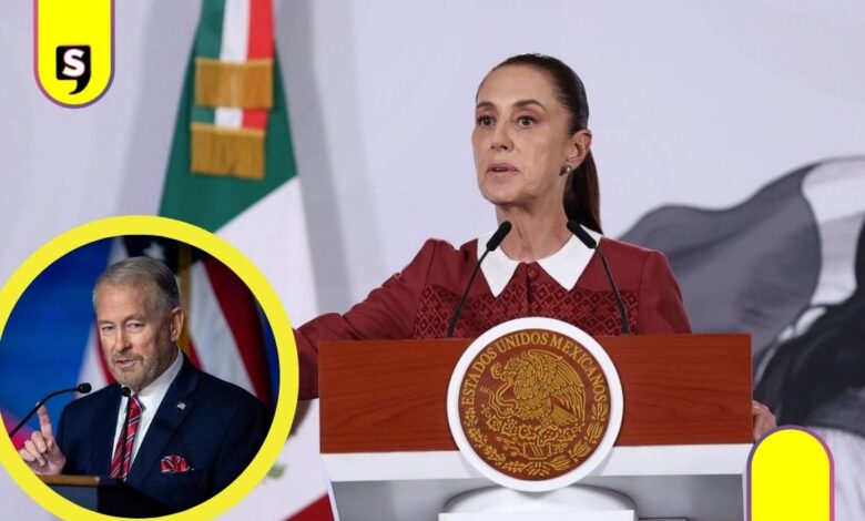 Sheinbaum embajador de EU política