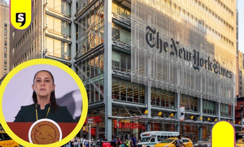 Sheinbaum reportaje del New York Times