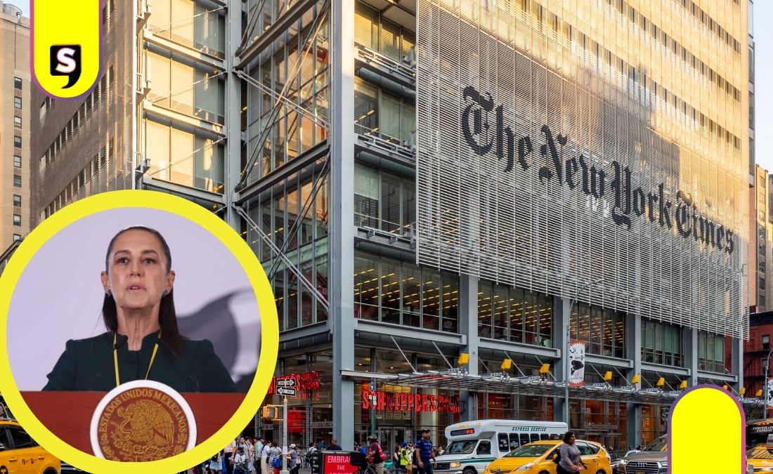 Sheinbaum reportaje del New York Times