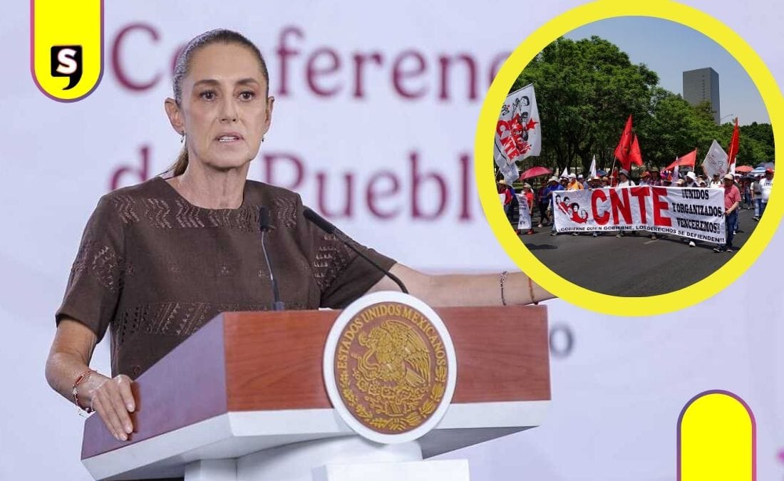 Sheinbaum reunión con maestros de la CNTE