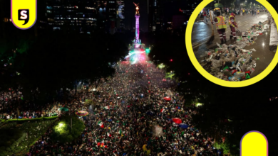 Triunfo del Tri basura en CDMX