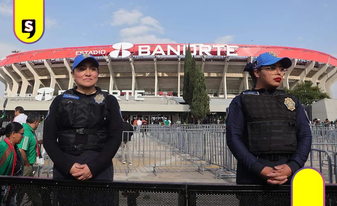 policías partido México Ecuador