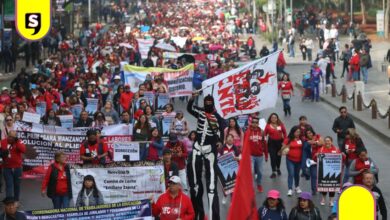 protestas inauguración Mundial