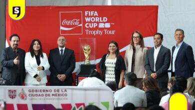 trofeo de la Copa del Mundo en CDMX
