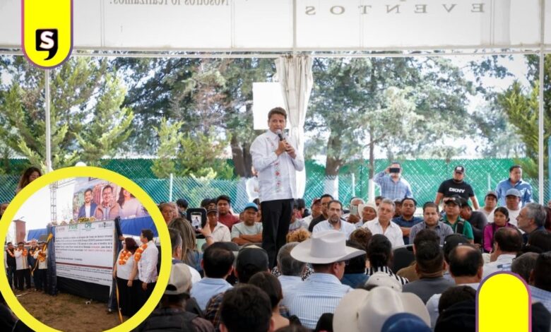 Cuauhtémoc Ochoa electrificación en Ixmiquilpan