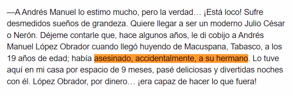 AMLO hermano