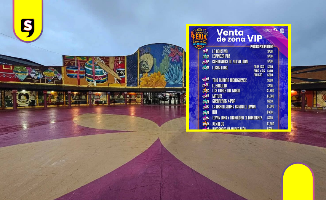 Todo sobre los boletos VIP de la feria Tulancingo 2026