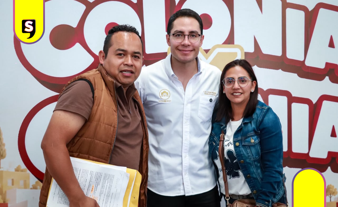Jorge Reyes acerca el gobierno a tu colonia en "Colonia X Colonia"