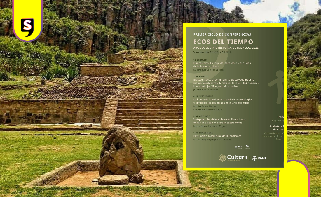 Arranca este viernes ciclo de conferencias sobre Huapalcalco