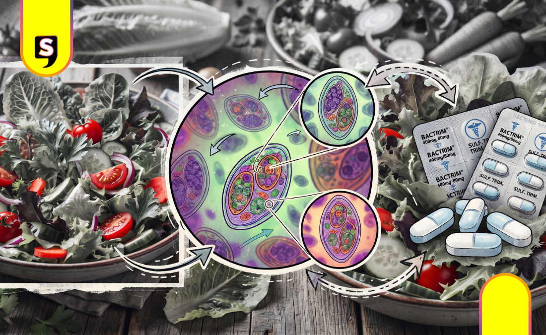 Identifican tres casos de ciclosporiasis en México