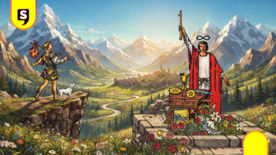 El viaje del héroe en el tarot: guía de los 22 Arcanos