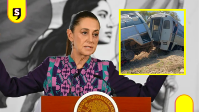 Sheinbaum minimiza nuevo descarrilamiento del Interoceánico