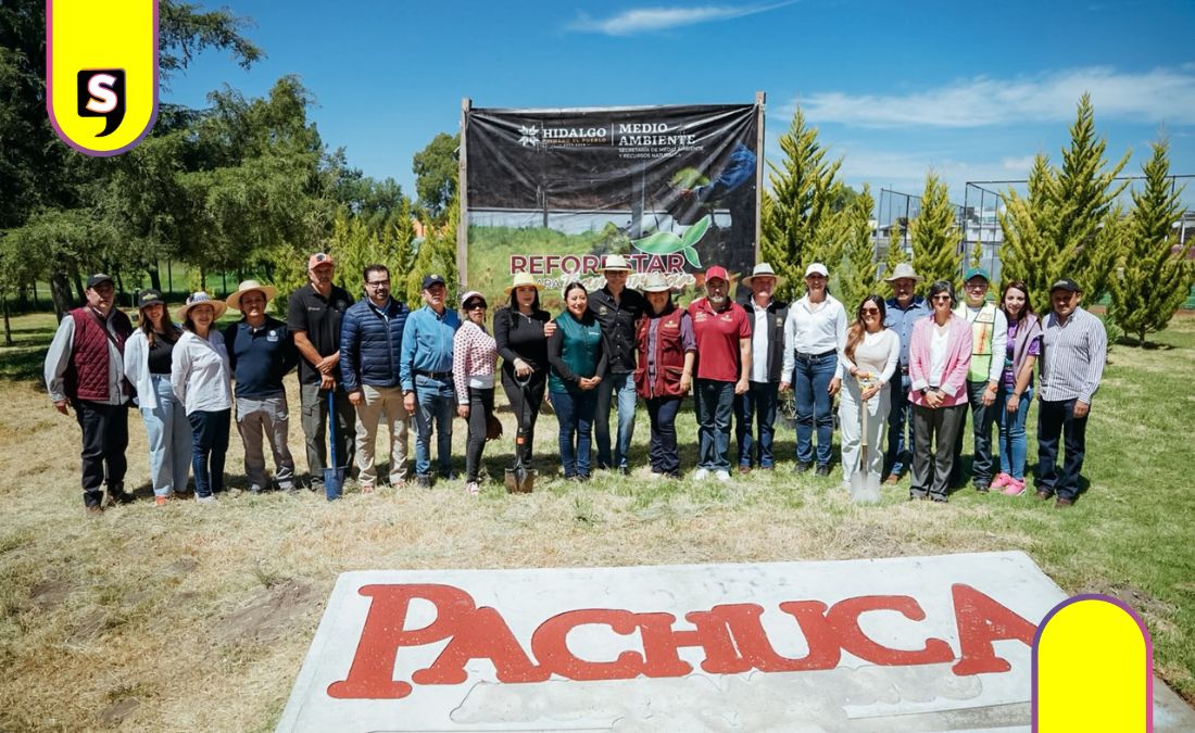 Pachuca Unidad Deportiva árboles